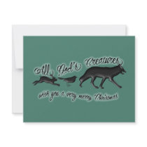 All Creatures Great and Small... invitations
