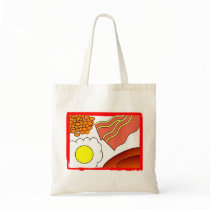 All Day Breakfast Canvas Bag