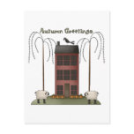 All Dem Blessings · Autumn Greetings Post Card
