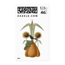 All dem Blessings · Crow, Pumpkin & Sunflowers postage by CSCountryCuties All dem Blessings · Crow, Pumpkin & Sunflowers postage