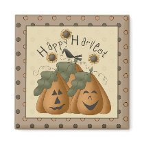 All dem Blessings · Crow, Pumpkins & Sunflowers magnets by CSCountry All dem Blessings · Crow, Pumpkins & Sunflowers magnets