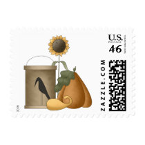 All dem Blessings · Crow, Pumpkins & Sunflowers postage by CSCountryCuties All dem Blessings · Crow, Pumpkins & Sunflowers postage