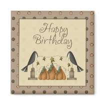 All dem Blessings · Crows, Pumpkins & Stars magnets by CSCountry All dem Blessings · Crows, Pumpkins & Stars magnets