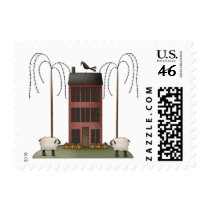 All dem Blessings · Sheep & Saltbox House postage by CSCountryCuties All dem Blessings · Sheep & Saltbox House postage