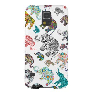 All Different Elephants Illustration Case For Galaxy S5