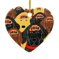 all dogs brains are about the same-Food ornament