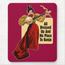 All Dressed Up Mousepad mousepads