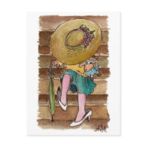 All Dressed Up Postcard by frivolousdistinction All Dressed Up Postcard