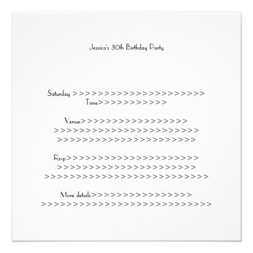 All Events Black & White Moon Stars Party Invites
