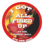 All Fired Up Sticker copy