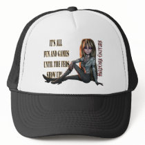 All Fun N Games Till Feds Show Up hats by hardcorecouture All Fun N Games Till Feds Show Up hats