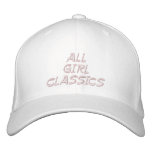 **ALL GIRL CLASSICS** EMBROIDERED BASEBALL CAP