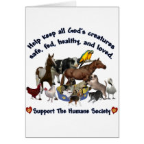 All Gods Creatures Humane Society Cards