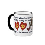 All Gods Creatures Humane Society Coffee Mugs