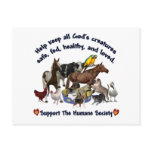 All Gods Creatures Humane Society Post Cards