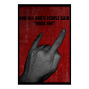 All God's People Rocked! posters