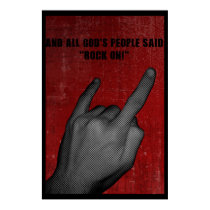 All God's People Rocked! posters