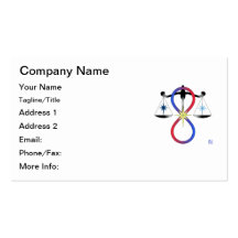 All Gods Universal Power Color - Religious Symbol Business Cards