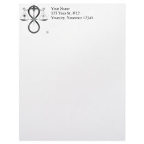 All Gods Universal Power Monochrome Symbol Custom Letterhead