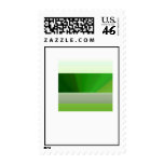All green postage