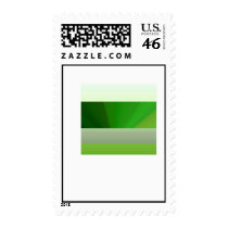 All green postage