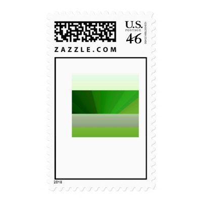 All green postage by breakaway