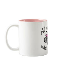 All Grown Up And Still Playing In Dirt Girls mugs