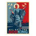 All Hail The God-King Poster posters