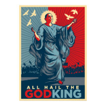 All Hail The God-King Poster posters by Libertymaniacs All Hail The God-King Poster posters