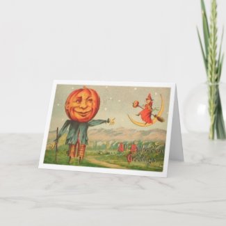 All Hallowe’en Greetings card
