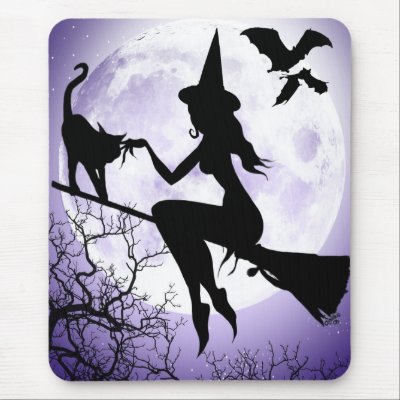 All Hallows Eve Mousepad by DimarieDesigns