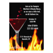 All Hallows Eve Party Invitaton Personalized Invitations