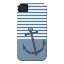 All Hands on Deck! Girly Retro iPhone 4 Case