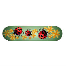 All Heart Ladybug Skateboard