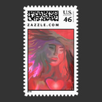 All Heart Valentine's Day Postage postage
