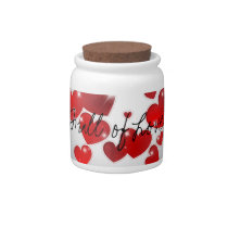 All Hearts Candy Jar candy jars