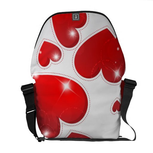 All Hearts Rickshaw Messenger Bag