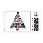 All Holiday Greetings Postage Stamp