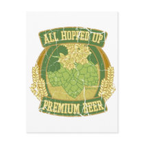 All Hopped Up Premium Beer postcards