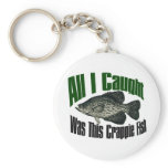 All I caught was this crappie fish keychain