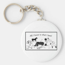 All I know is what i herd Key Chain