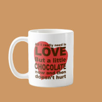 All I need is Love mugs