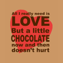 All I need is Love t-shirts