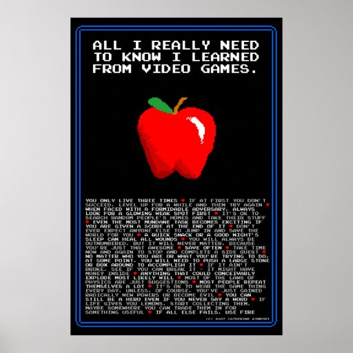 All I Need to Know I Learned from Video Games Poster