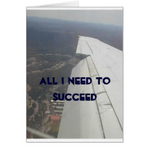 All I Need to Succeed Postcard