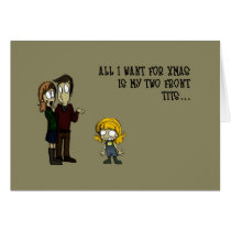 All I Want 4 Xmas cards