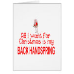 All I want Back Handspring Cards