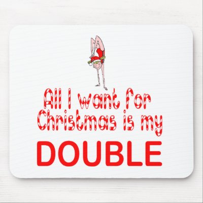 All I want Double Mouse Pads by SportChick_Store
