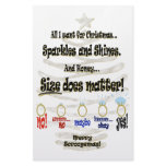 All I Want For Christmas - 5 Rings Stationery