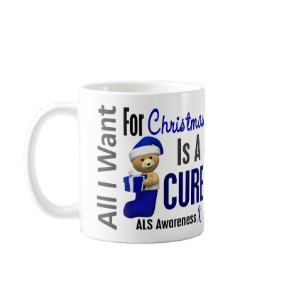 All I Want For Christmas ALS Coffee Mug by awarenessgifts